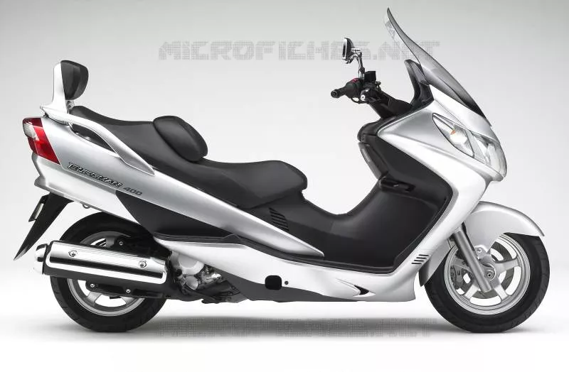 * PHOTOGRAPHIE DE COULEUR AN400K5 * Suzuki SCOOTER 400 BURGMAN 2006  AN400SK6(E2)