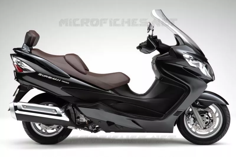 * PHOTOGRAPHIE DE COULEUR AN400ZK7 * Suzuki SCOOTER 400 BURGMAN 2008  AN400K8(E2)