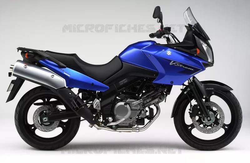* PHOTOGRAPHIE DE COULEUR DL650AK7 * Suzuki MOTO 650 V-STROM 2009  DL650UEK9(E2)