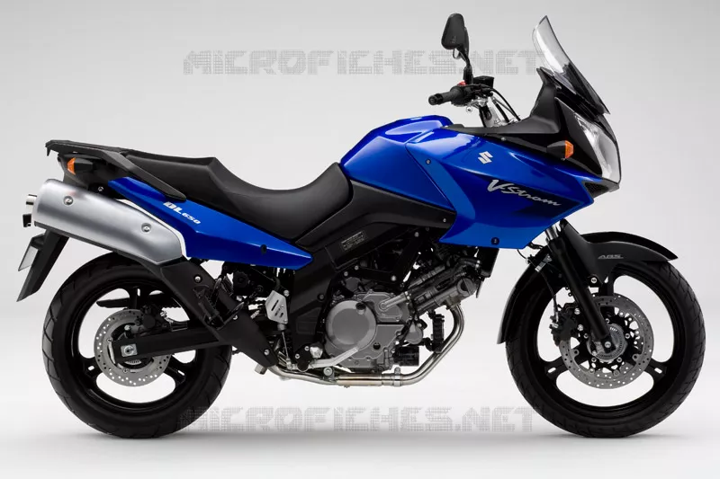 * PHOTOGRAPHIE DE COULEUR DL650AK8 * Suzuki MOTO 650 V-STROM 2008  DL650AU3K8(E2)