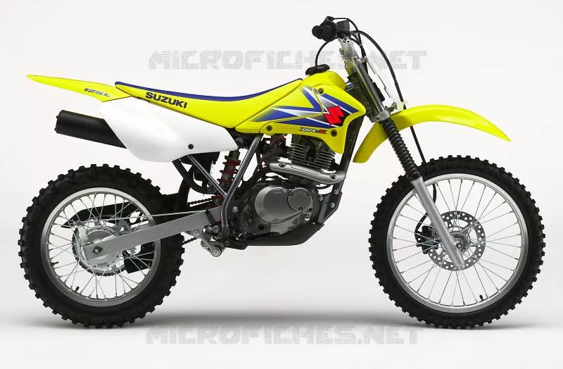 * PHOTOGRAPHIE DE COULEUR DR-Z125LK6 * Suzuki MOTO 125 DR-Z 2004  DR-Z125K4(E3/E28)