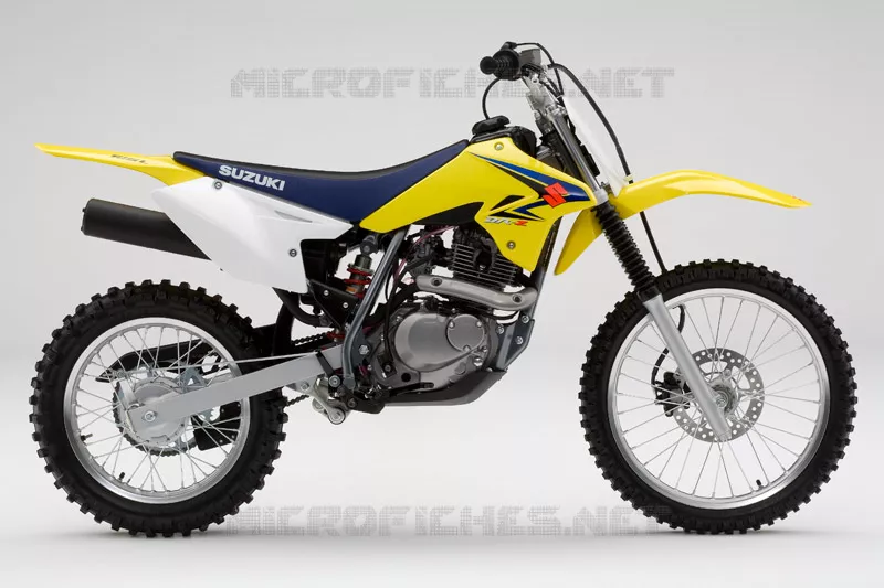 * PHOTOGRAPHIE DE COULEUR DR-Z125LK8 * Suzuki MOTO 125 DR-Z 2009  DR-Z125K9(E28/E33)