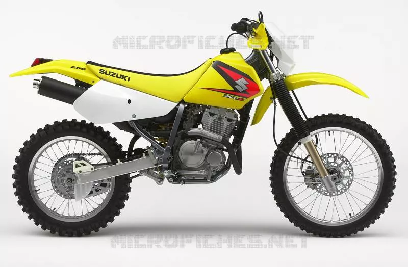* PHOTOGRAPHIE DE COULEUR DR-Z250K5 * Suzuki MOTO 250 DR-Z 2001  DR-Z250K1(E3/E28)