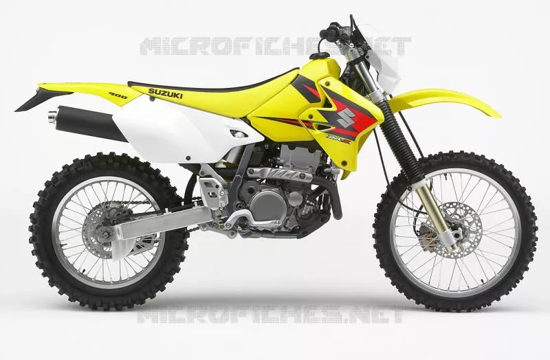 * PHOTOGRAPHIE DE COULEUR DR-Z400EK5 * Suzuki MOTO 400 DR-Z 2007  DR-Z400EK7(E1)