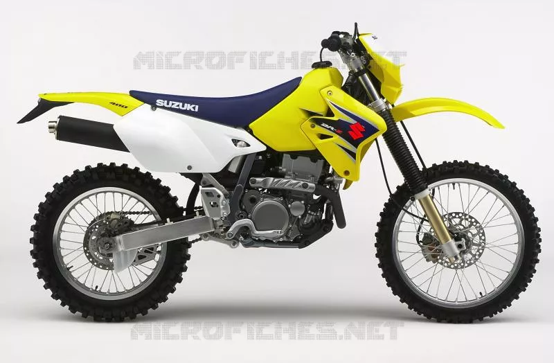 * PHOTOGRAPHIE DE COULEUR DR-Z400EK7 * Suzuki MOTO 400 DR-Z 2009  DR-Z400EK9(E1)