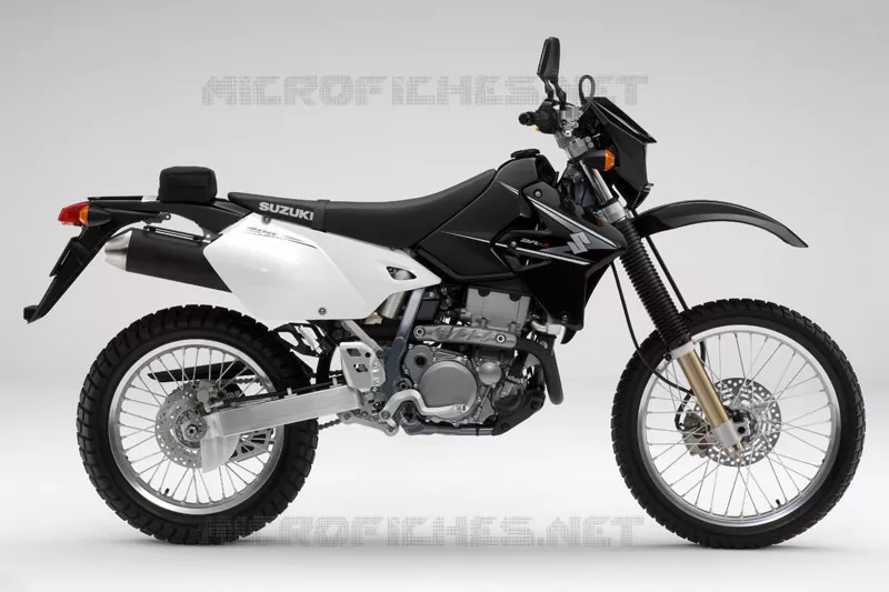 * PHOTOGRAPHIE DE COULEUR DR-Z400SK8 * Suzuki MOTO 400 DR-Z 2008  DR-Z400SK8(E3/E28)