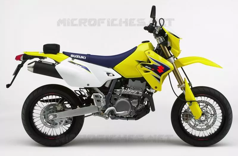 * PHOTOGRAPHIE DE COULEUR DR-Z400SMK7 * Suzuki MOTO 400 DR-Z 2006  DR-Z400SMK6(E3/E28)