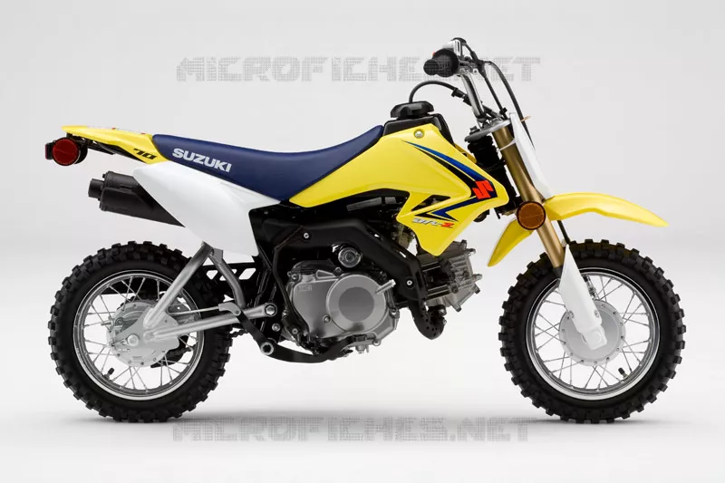 * PHOTOGRAPHIE DE COULEUR DR-Z70K8 * Suzuki MOTO 70 DR-Z 2008  DR-Z70K8(E28/E33)