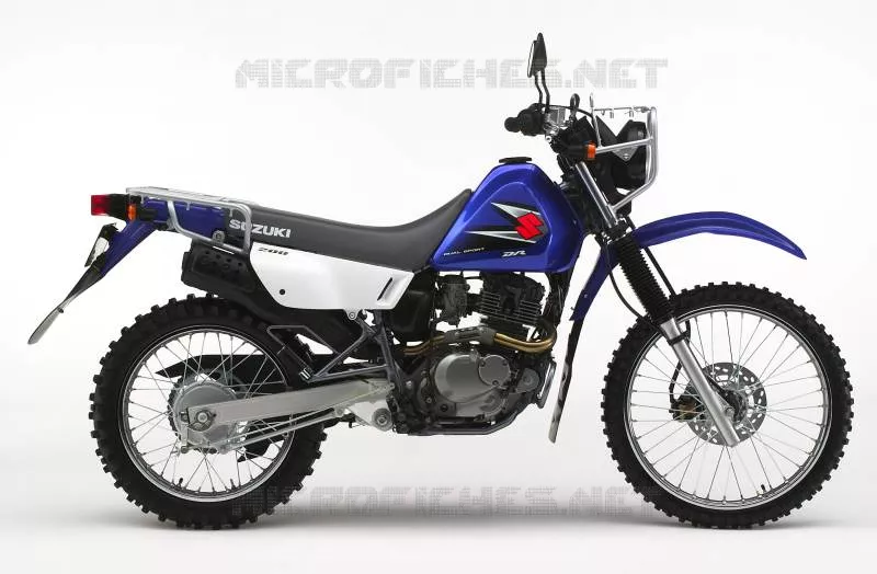 * PHOTOGRAPHIE DE COULEUR DR200SEK6 * Suzuki MOTO 200 DR 2006  DR200SEK6(E6)