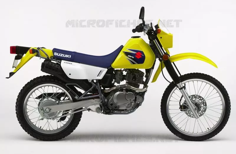 * PHOTOGRAPHIE DE COULEUR DR200SEK7 * Suzuki MOTO 200 DR 2008  DR200SEK8(E6)