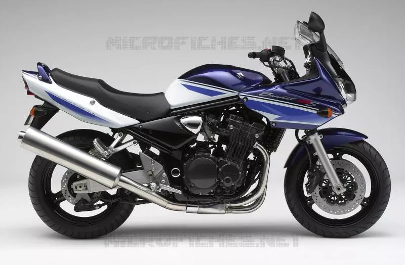 * PHOTOGRAPHIE DE COULEUR GSF1200SZK5 * Suzuki MOTO 1200 BANDIT 2005  GSF1200SK5(E2)