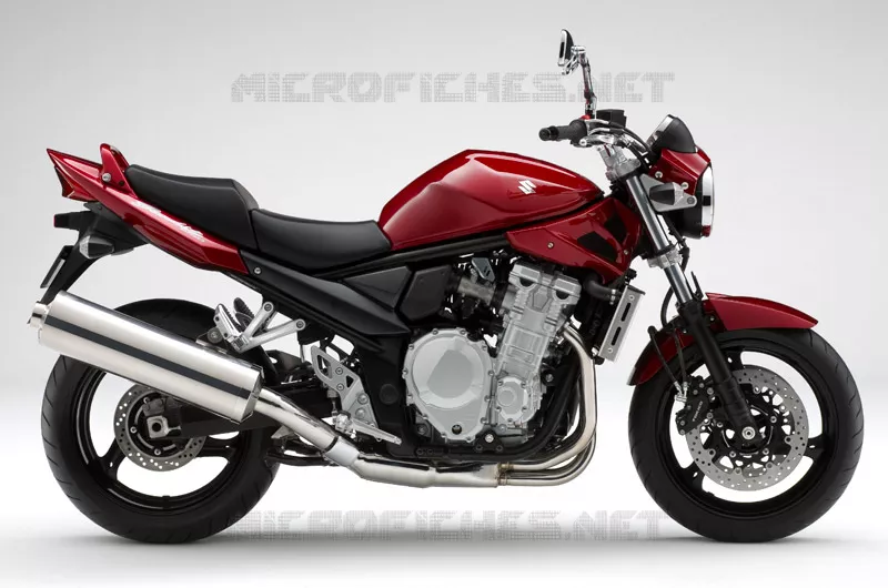 * PHOTOGRAPHIE DE COULEUR GSF1250K8 * Suzuki MOTO 1250 BANDIT-S 2007  GSF1250SAK7(E2)