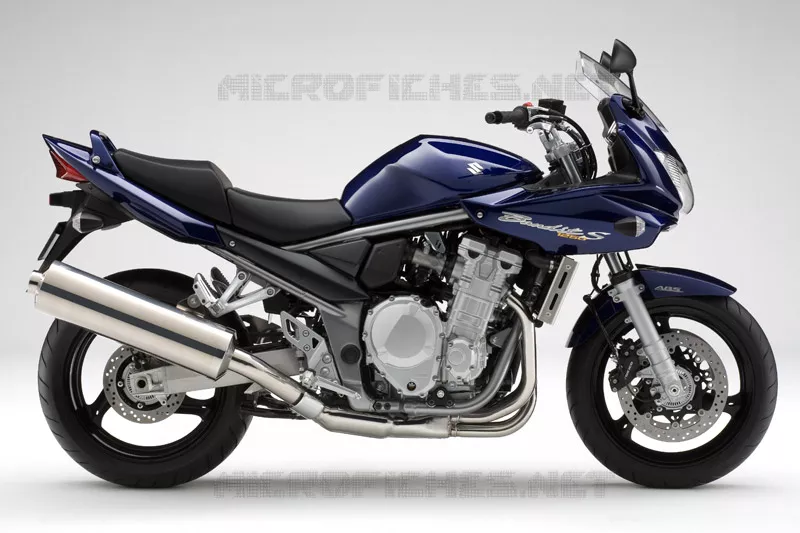 * PHOTOGRAPHIE DE COULEUR GSF1250SAK8 * Suzuki MOTO 1250 BANDIT-S 2009  GSF1250SAK9(E2)