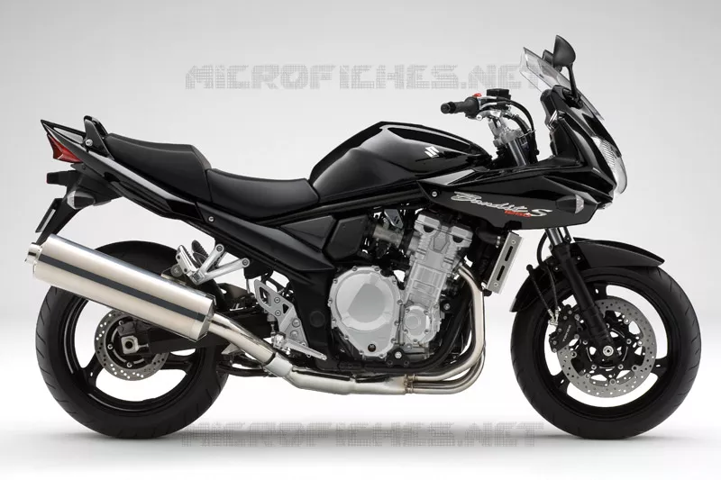 * PHOTOGRAPHIE DE COULEUR GSF1250SK8 * Suzuki MOTO 1250 BANDIT-N 2008  GSF1250K8(E2)