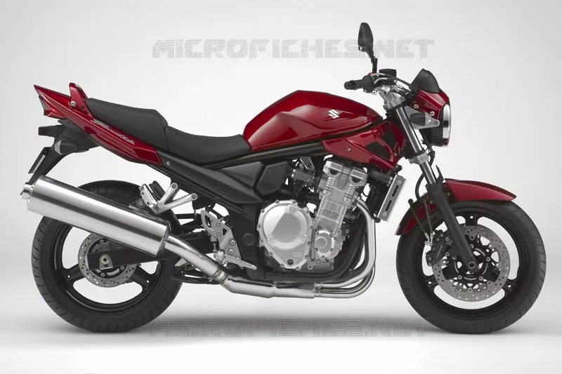 * PHOTOGRAPHIE DE COULEUR GSF650K7 * Suzuki MOTO 650 BANDIT 2007  GSF650SK7(E19)