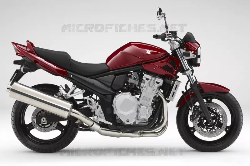 * PHOTOGRAPHIE DE COULEUR GSF650K8 * Suzuki MOTO 650 BANDIT 2008  GSF650SK8(E2)