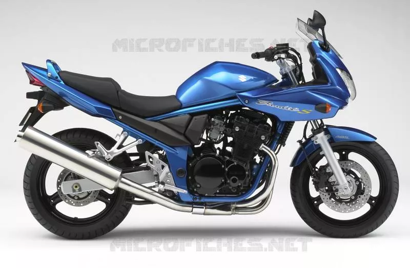 * PHOTOGRAPHIE DE COULEUR GSF650SAK5 * Suzuki MOTO 650 BANDIT 2005  GSF650SK5(E2)