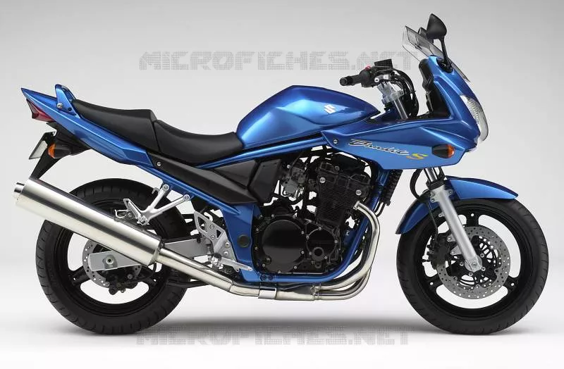 * PHOTOGRAPHIE DE COULEUR GSF650SK5 * Suzuki MOTO 650 BANDIT 2006  GSF650UK6(E2)