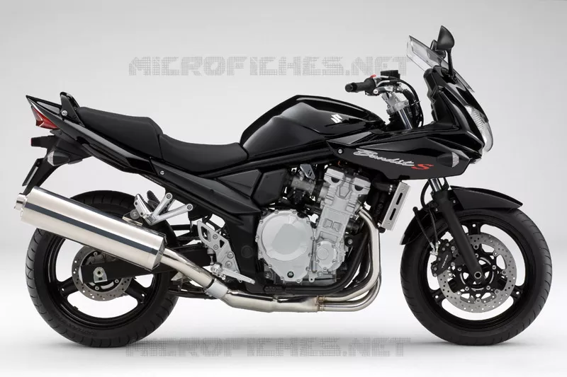 * PHOTOGRAPHIE DE COULEUR GSF650SK8 * Suzuki MOTO 650 BANDIT 2007  GSF650UAK7(E19)