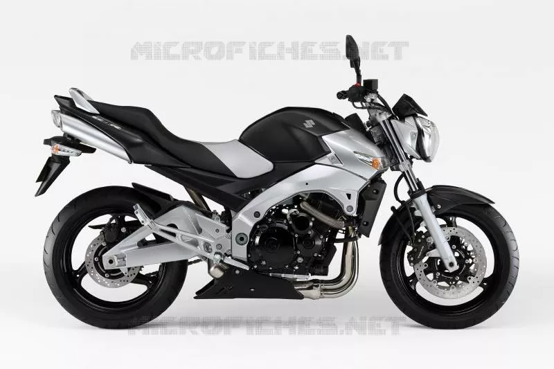 * PHOTOGRAPHIE DE COULEUR GSR600K6 * Suzuki MOTO 600 GSR 2010  GSR600AL0(E2)