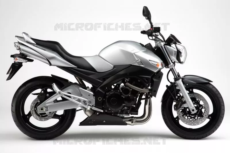* PHOTOGRAPHIE DE COULEUR GSR600K7 * Suzuki MOTO 600 GSR 2010  GSR600UL0(E2)