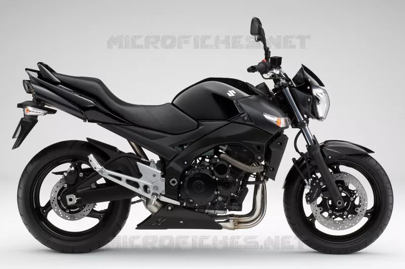 * PHOTOGRAPHIE DE COULEUR GSR600K8 * Suzuki MOTO 600 GSR 2009  GSR600K9(E2)