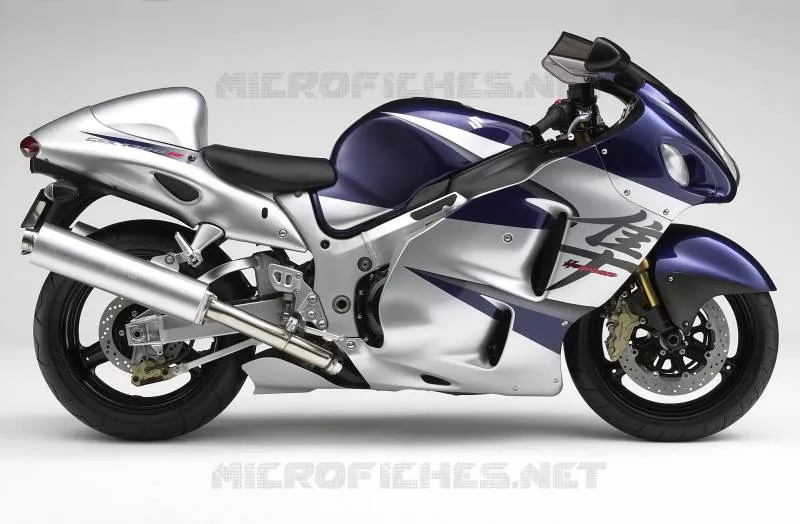 * PHOTOGRAPHIE DE COULEUR GSX1300RK5 * Suzuki MOTO 1300 HAYABUSA 2005  GSX1300RU1K5(E2)