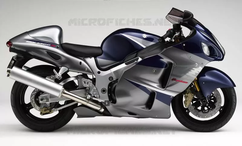 * PHOTOGRAPHIE DE COULEUR GSX1300RK6 * Suzuki MOTO 1300 HAYABUSA 2005  GSX1300RU1K5(E2)