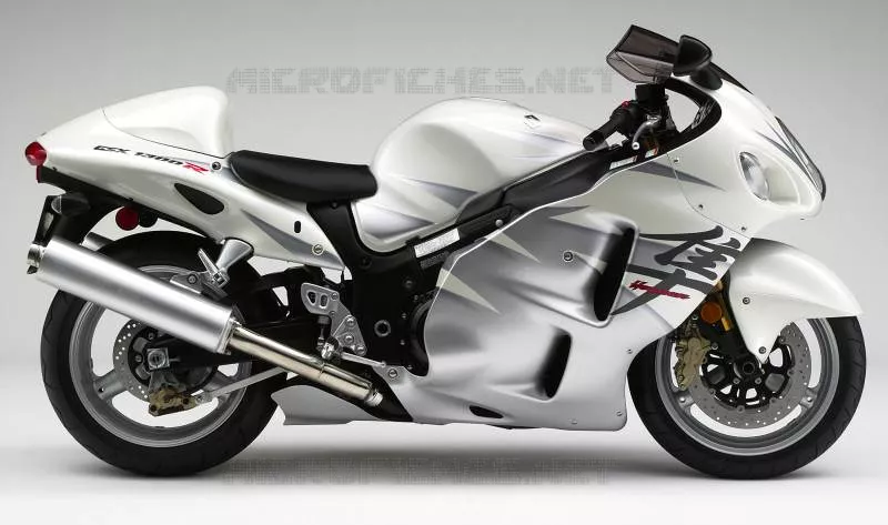 * PHOTOGRAPHIE DE COULEUR GSX1300RZK6 * Suzuki MOTO 1300 HAYABUSA 2007  GSX1300RZK7(E3/E28)