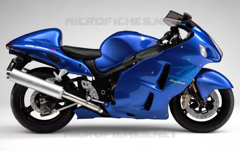* PHOTOGRAPHIE DE COULEUR GSX1300RZK7 * Suzuki MOTO 1300 HAYABUSA 2004  GSX1300RU2K4(E2)