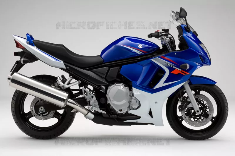 * PHOTOGRAPHIE DE COULEUR GSX650FK8 * Suzuki MOTO 650 GSX-F 2009  GSX650FAK9(E3/E28)