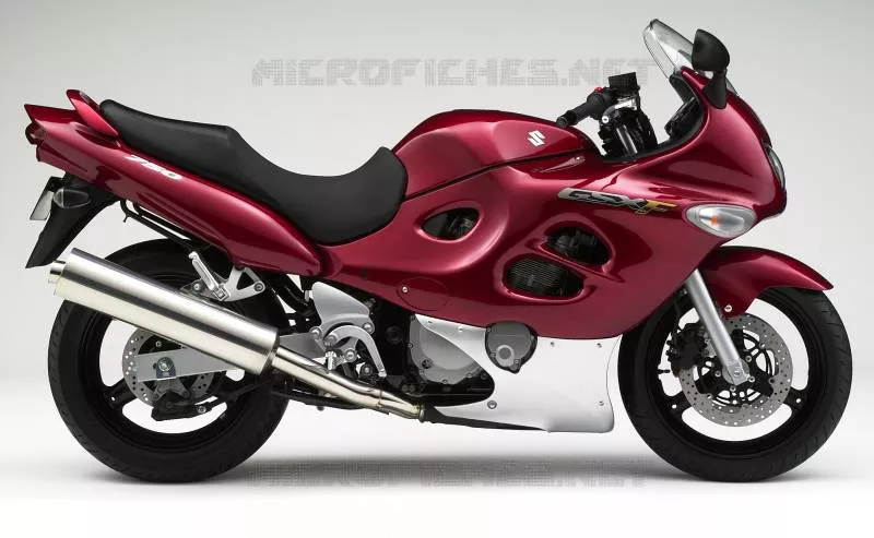 * PHOTOGRAPHIE DE COULEUR GSX750FK6 * Suzuki MOTO 750 GSX-F 2006  GSX750FK6(E2)