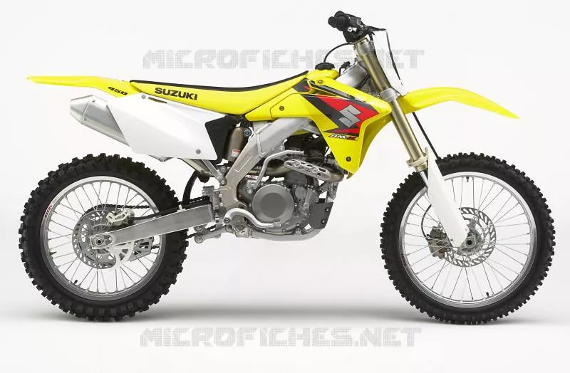 * PHOTOGRAPHIE DE COULEUR RM-Z450K5 * Suzuki MOTO 450 RM-Z 2006  RM-Z450K6(E3/E28)