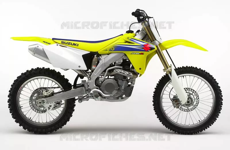 * PHOTOGRAPHIE DE COULEUR RM-Z450K6 * Suzuki MOTO 450 RM-Z 2007  RM-Z450ZK7(E3/E28)