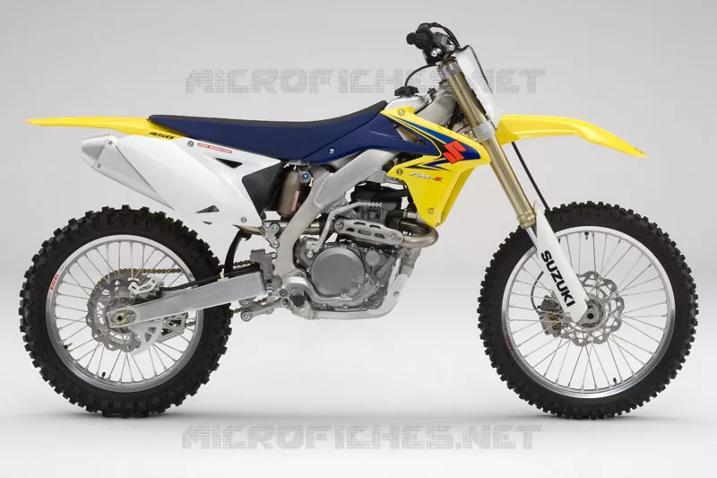 * PHOTOGRAPHIE DE COULEUR RM-Z450K8 * Suzuki MOTO 450 RM-Z 2008  RM-Z450K8(E3/E28)
