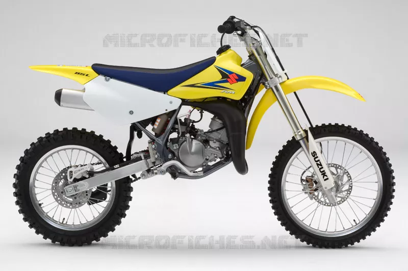 * PHOTOGRAPHIE DE COULEUR RM85LK8 * Suzuki MOTO 85 RM 2009  RM85K9(P3/P28)