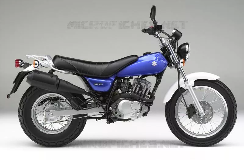 * PHOTOGRAPHIE DE COULEUR RV125K5 * Suzuki MOTO 125 VAN-VAN 2006  RV125K6(E19)