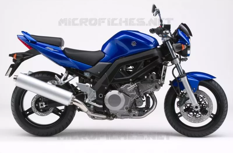 * PHOTOGRAPHIE DE COULEUR SV1000K7 * Suzuki MOTO 1000 SV 2007  SV1000SK7(E2)