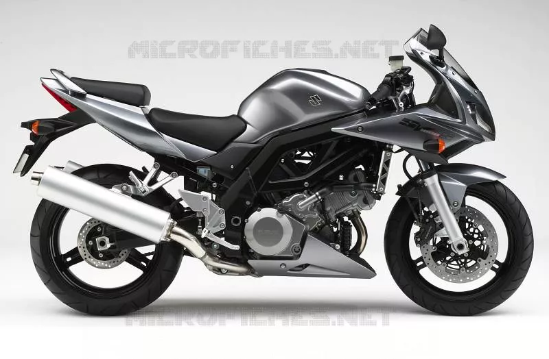 * PHOTOGRAPHIE DE COULEUR SV1000SK6 * Suzuki MOTO 1000 SV 2007  SV1000S2K7(E2)