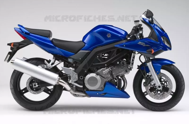 * PHOTOGRAPHIE DE COULEUR SV1000SK7 * Suzuki MOTO 1000 SV 2006  SV1000S1K6(E2)