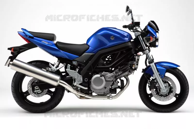 * PHOTOGRAPHIE DE COULEUR SV650AK7 * Suzuki MOTO 650 SV-S 2003  SV650SK3(E2)