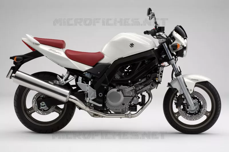 * PHOTOGRAPHIE DE COULEUR SV650AK8 * Suzuki MOTO 650 SV 2010  SV650SL0(E2)