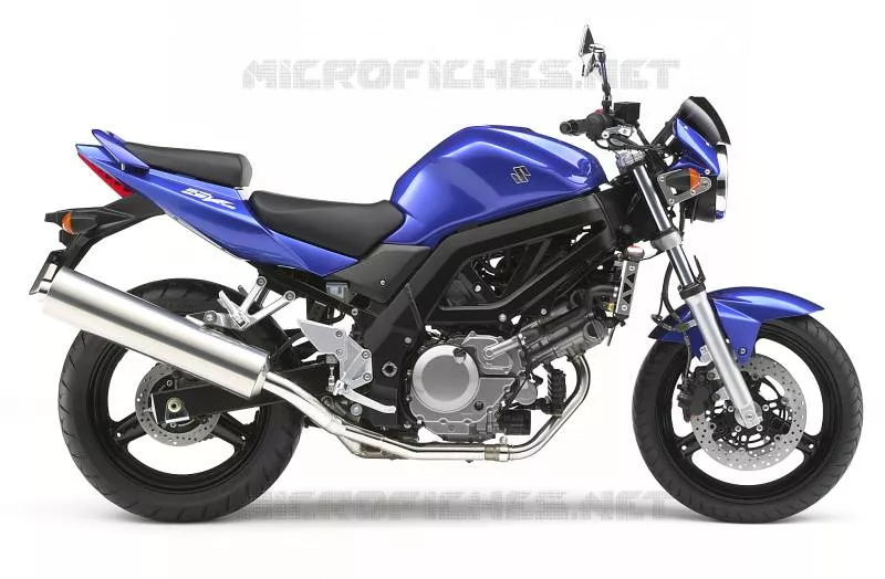 * PHOTOGRAPHIE DE COULEUR SV650K5 * Suzuki MOTO 650 SV-S 2007  SV650SUK7(E2)