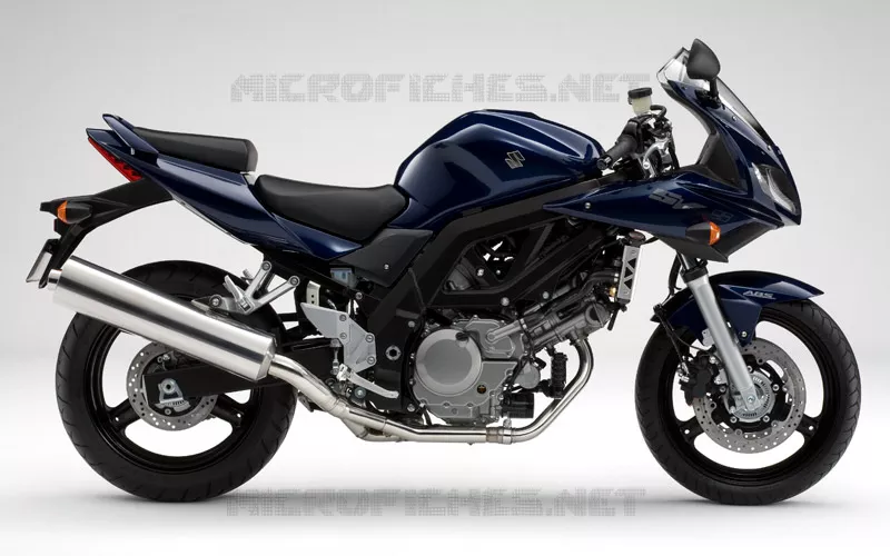 * PHOTOGRAPHIE DE COULEUR SV650SAK8 * Suzuki MOTO 650 SV 2009  SV650SK9(E2)