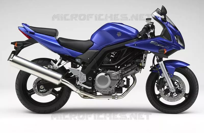 * PHOTOGRAPHIE DE COULEUR SV650SK5 * Suzuki MOTO 650 SV-S 2005  SV650SUK5(E2)