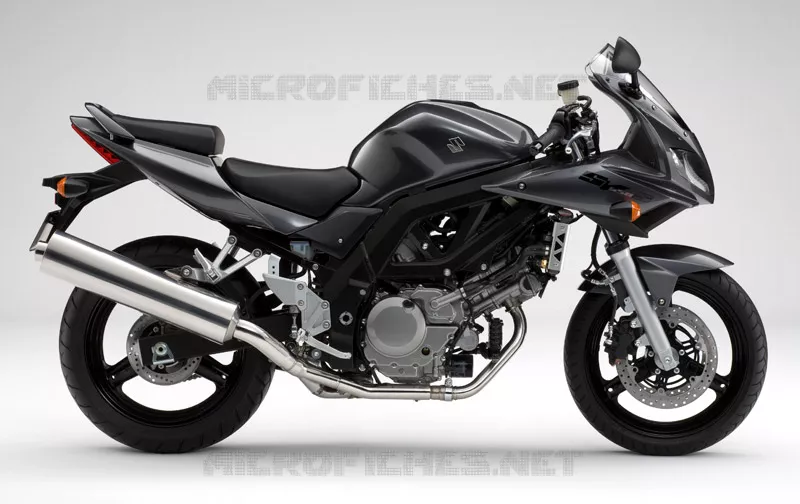 * PHOTOGRAPHIE DE COULEUR SV650SK8 * Suzuki MOTO 650 SV 2009  SV650UAK9(E2)