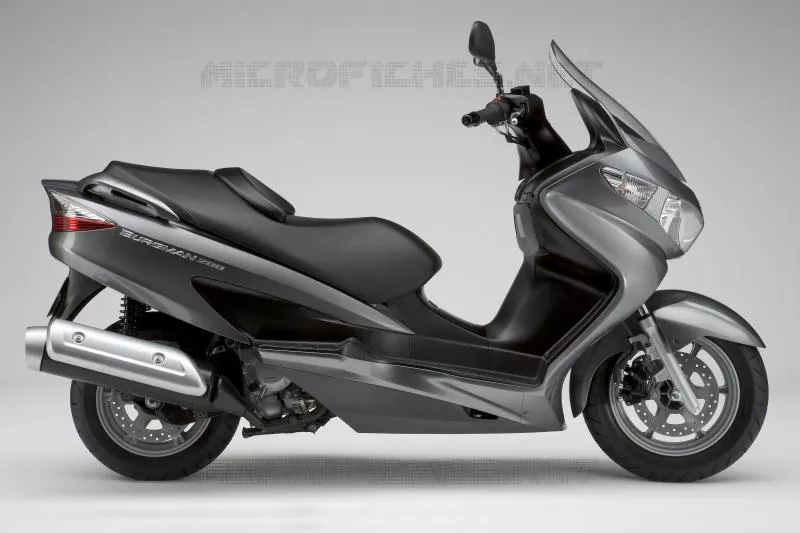 * PHOTOGRAPHIE DE COULEUR UH200K7 * Suzuki SCOOTER 200 BURGMAN 2008  UH200GK8(P19)