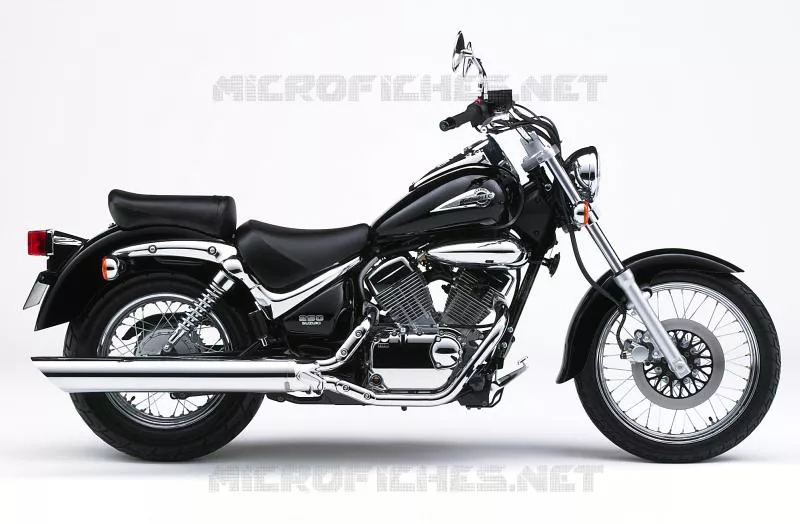* PHOTOGRAPHIE DE COULEUR VL250K7 * Suzuki MOTO 250 INTRUDER 2007  VL250K7(E19)