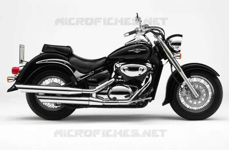 * PHOTOGRAPHIE DE COULEUR VL800K6 * Suzuki MOTO 800 VOLUSIA 2009  VL800UEK9(E2)