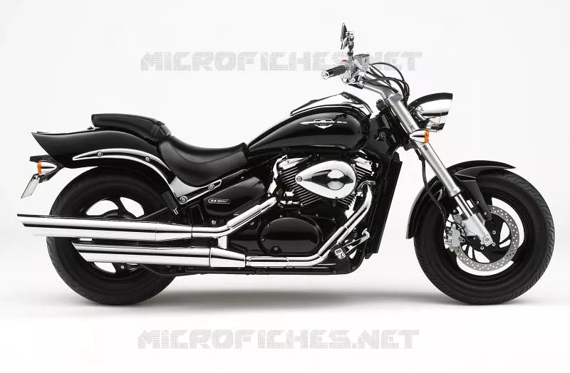 * PHOTOGRAPHIE DE COULEUR VZ800K6 * Suzuki MOTO 800 MARAUDER 2009  VZ800K9(E3/E28)